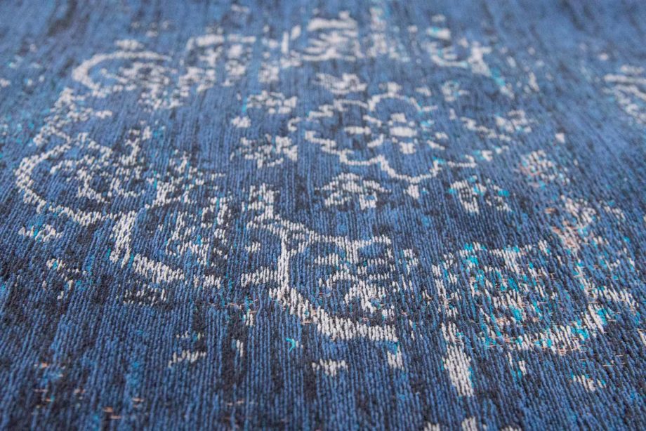 Louis De Poortere tapet LX 8254 Fading World Medaillon Blue Night zoom
