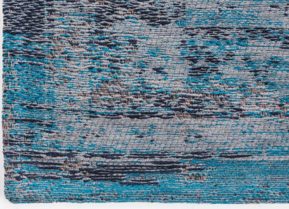 Louis De Poortere tapet LX 8255 Fading World Medaillon Grey Turquoise corner