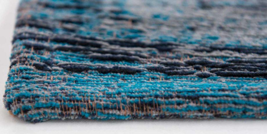 Louis De Poortere tapet LX 8255 Fading World Medaillon Grey Turquoise side