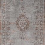Louis De Poortere tapet LX 8257 Fading World Medaillon Grey Ebony