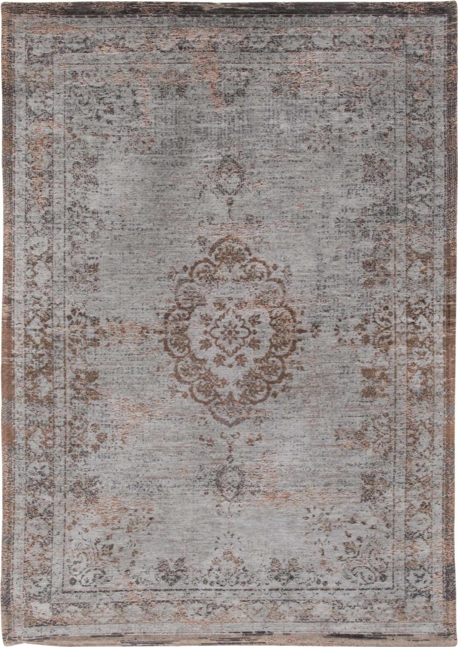 Louis De Poortere tapet LX 8257 Fading World Medaillon Grey Ebony