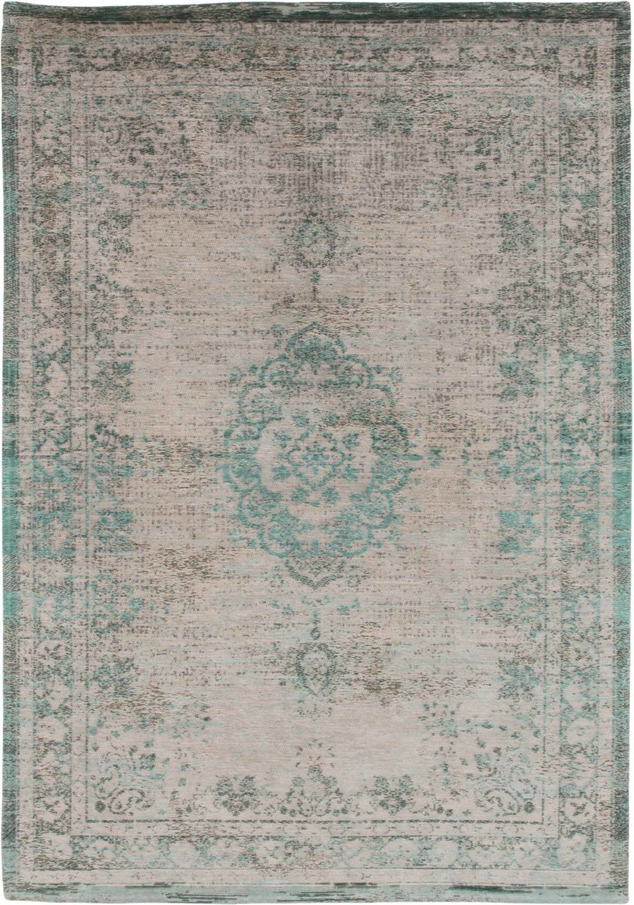 Louis De Poortere tapet LX 8259 Fading World Medaillon Jade Oyster