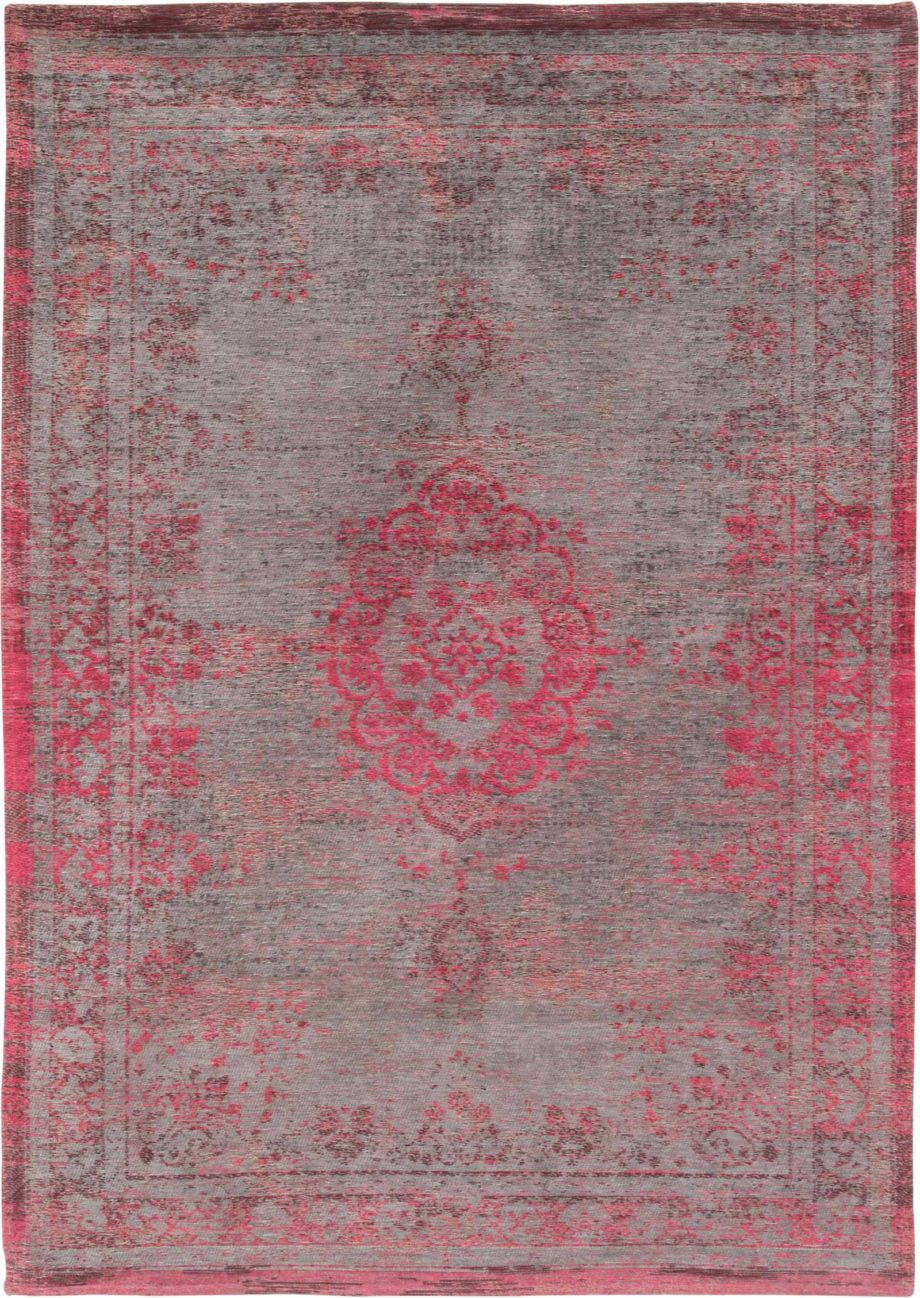 Louis De Poortere tapet LX 8261 Fading World Medaillon Pink Flash