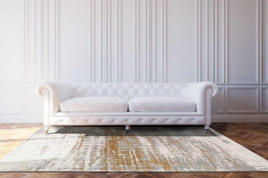 Louis De Poortere tapet LX 8419 Mad Men Griff Columbus Gold interior 2