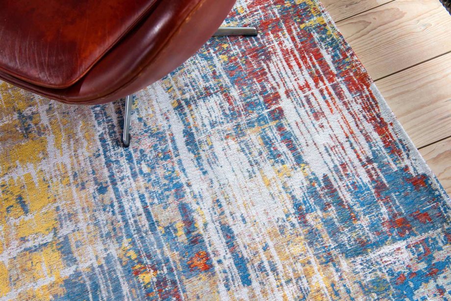 Louis De Poortere tapet LX 8714 Atlantic Streaks Montauk Multi interior