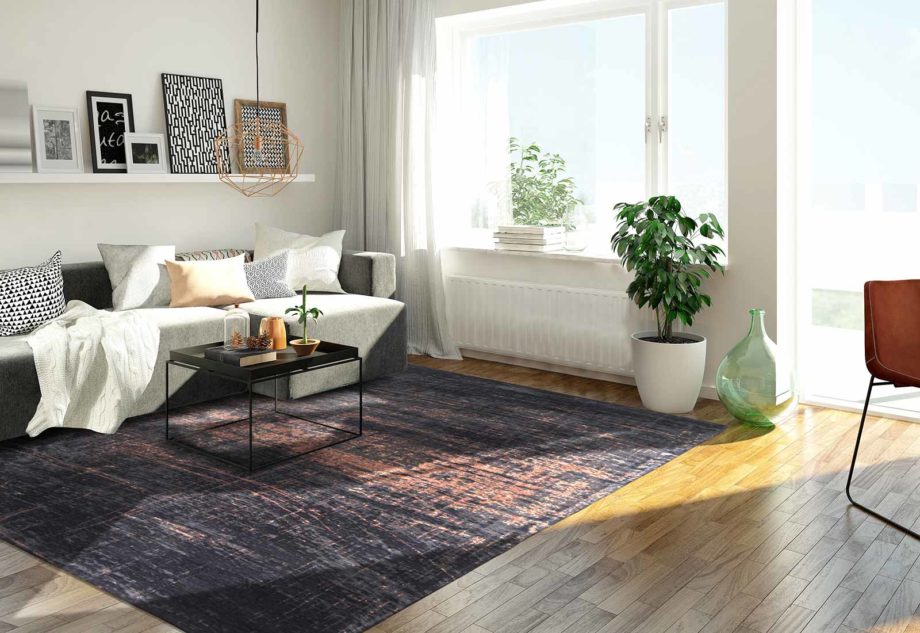 Louis De Poortere tapet LX 8925 Mad Men Griff Soho Copper interior