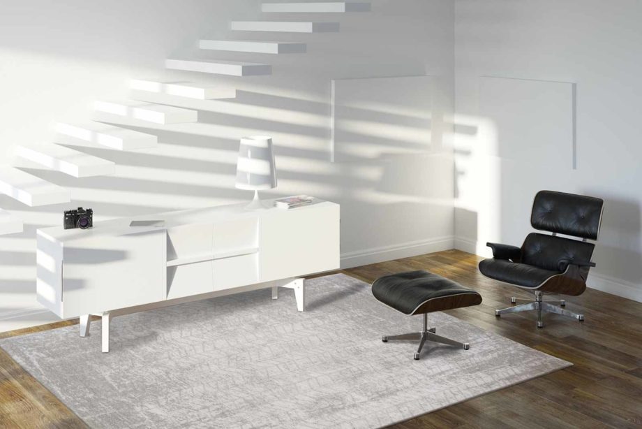Louis De Poortere tapet LX 8929 Mad Men Jacobs Ladder White Plains interior