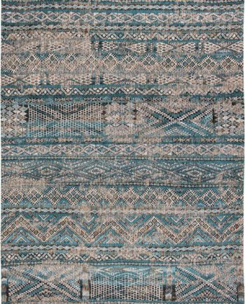 Louis De Poortere tapet LX 9110 Antiquarian Kilim Zemmuri Blue