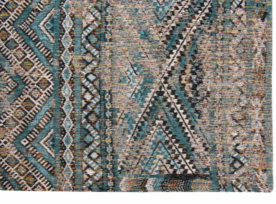 Louis De Poortere tapet LX 9110 Antiquarian Kilim Zemmuri Blue corner