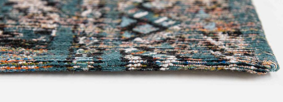Louis De Poortere tapet LX 9110 Antiquarian Kilim Zemmuri Blue side