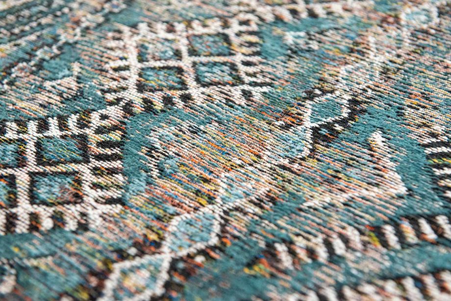 Louis De Poortere tapet LX 9110 Antiquarian Kilim Zemmuri Blue zoom 1