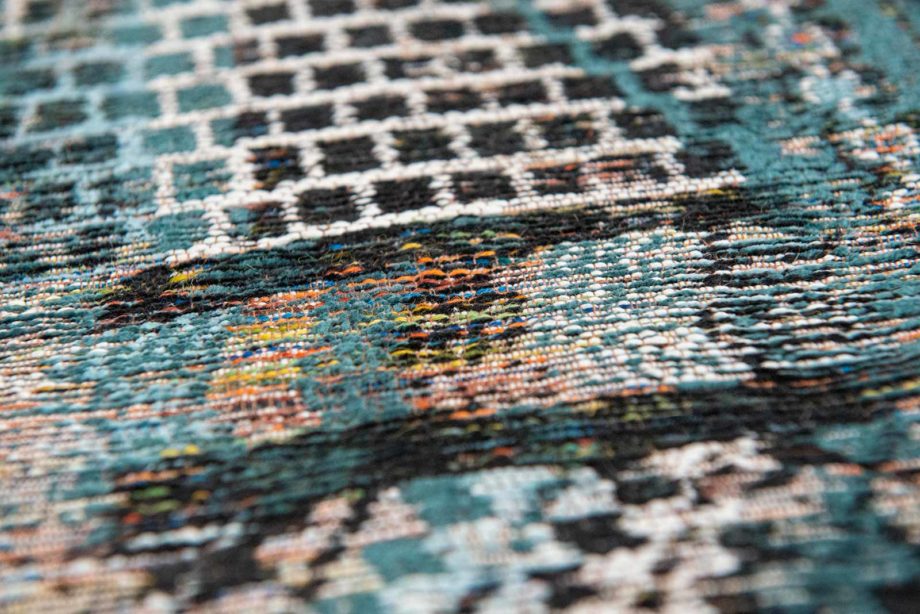 Louis De Poortere tapet LX 9110 Antiquarian Kilim Zemmuri Blue zoom 2
