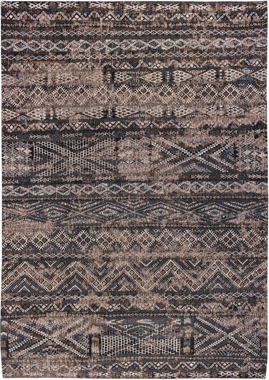 Louis De Poortere tapet LX 9113 Antiquarian Kilim Black Rabat