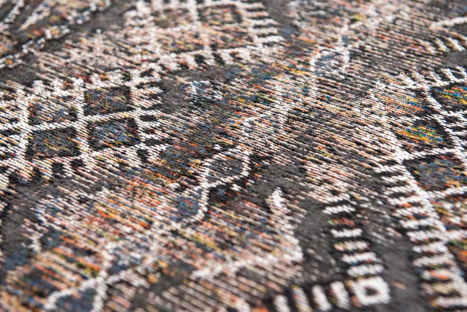 Louis De Poortere tapet LX 9113 Antiquarian Kilim Black Rabat zoom 1