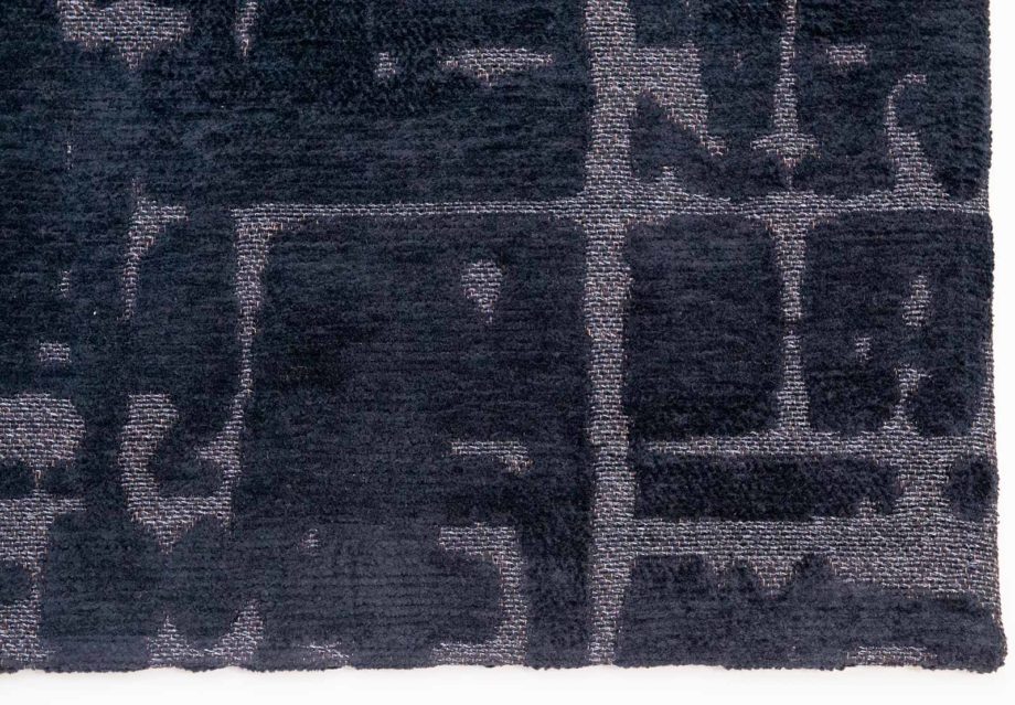 Louis De Poortere tapet LX 9200 Structures Baobab Black Water corner