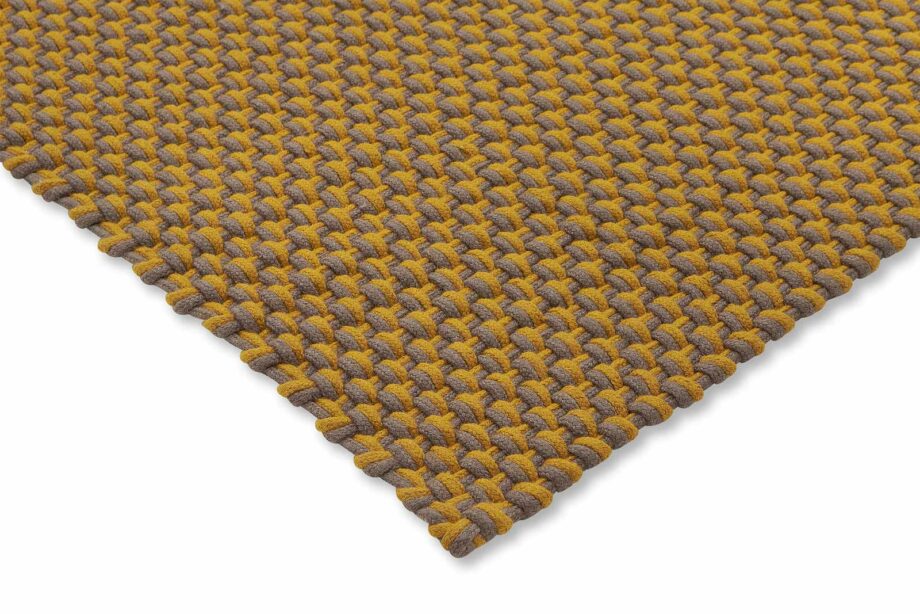 Brink Campman Outdoor Lace Golden Mustard Grey Taupe 497217 E
