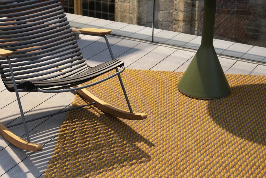 Brink Campman Outdoor Lace Golden Mustard Grey Taupe 497217 interior 2