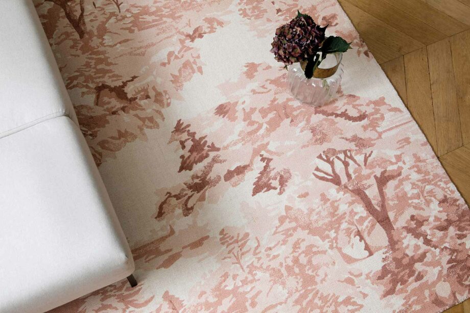 Ted Baker Landscape Toile Light Pink 162602 interior 2