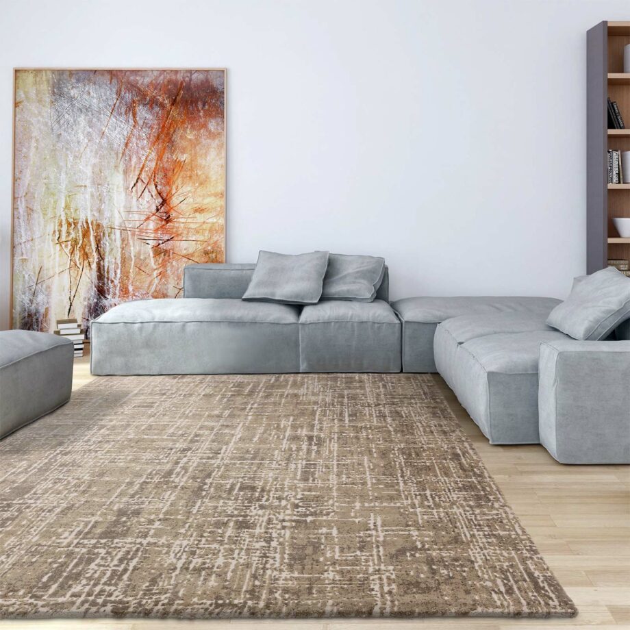 Asiatic Kuza abstract beige ls