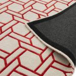 Asiatic Nexus fine lines silver red 3