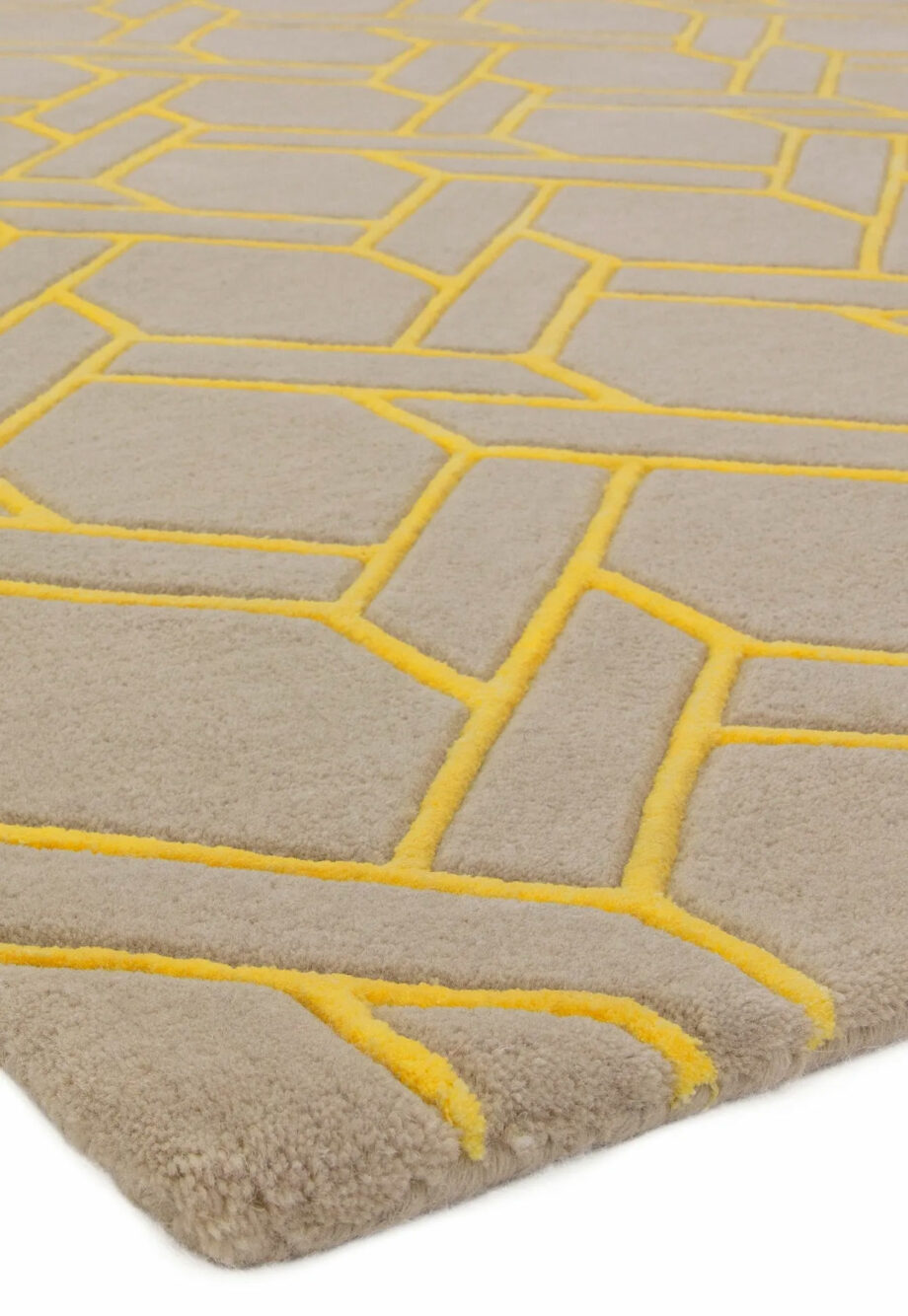 Asiatic Nexus fine lines silver yellow 4