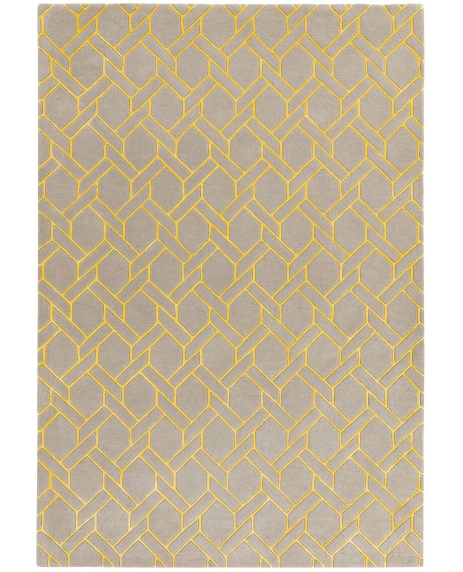 Asiatic Nexus fine lines silver yellow