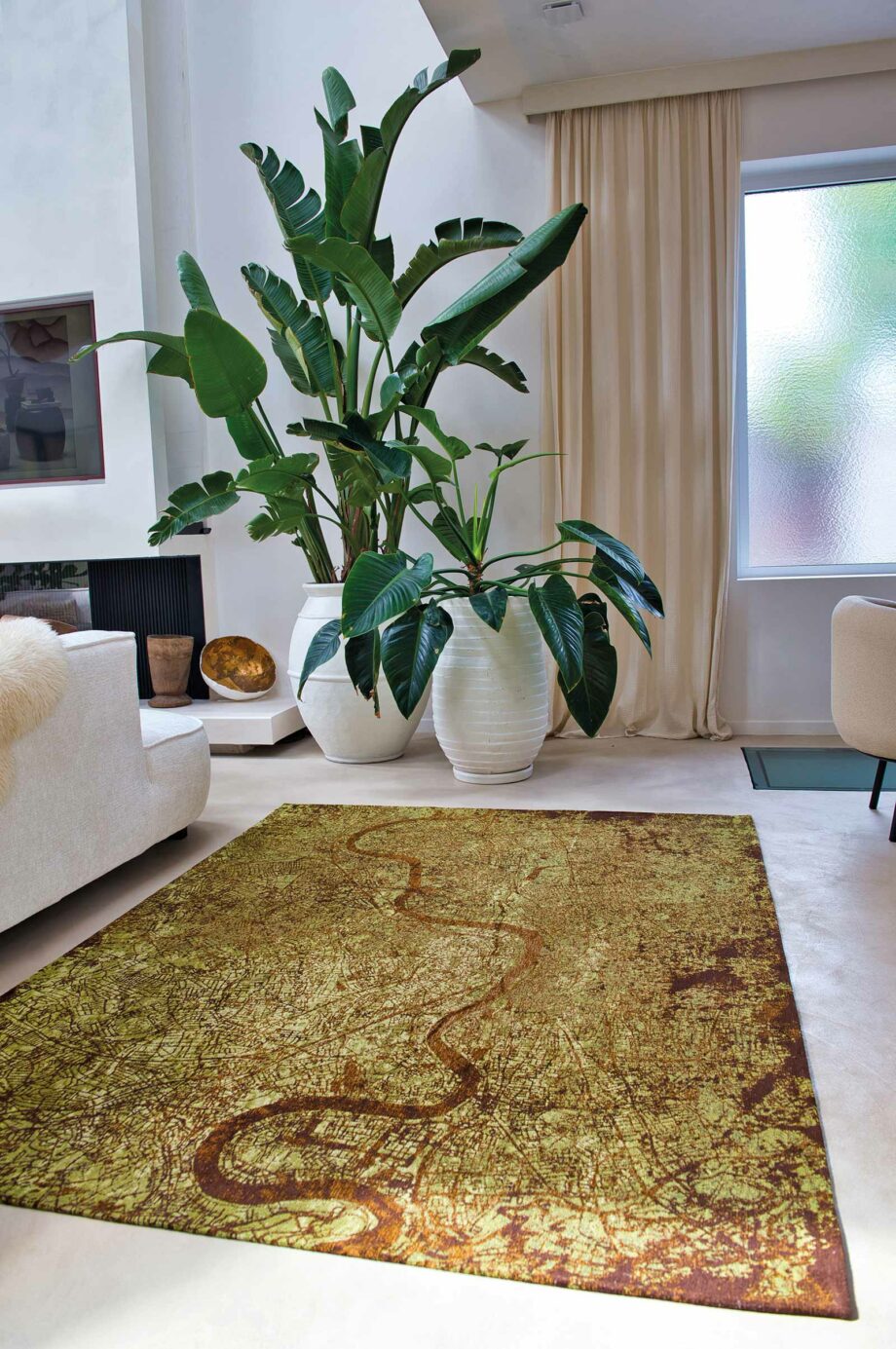 Louis De Poortere tapet Cities London 9320 Green Meadows interior 1