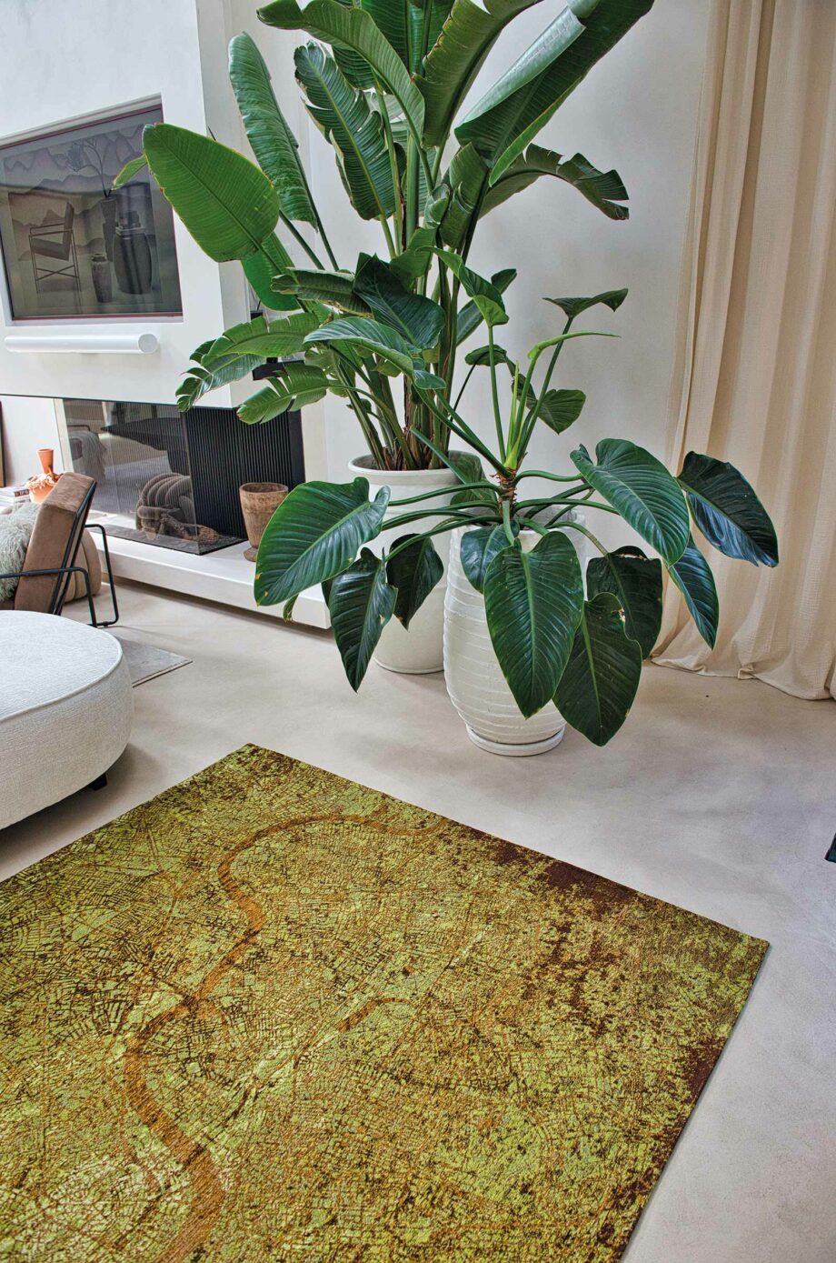 Louis De Poortere tapet Cities London 9320 Green Meadows interior 2