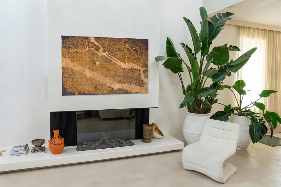 Louis De Poortere tapet Cities New York 9315 Gatsby Gold interior 1