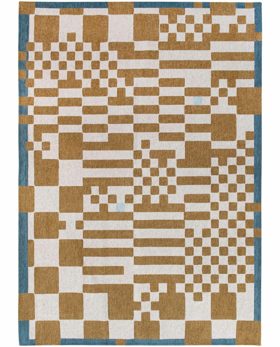 Louis De Poortere tapet Craft Chess 9338 Honey