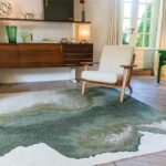 Louis De Poortere tapet Meditation Lagoon 9331 PLAM GREEN interior 2