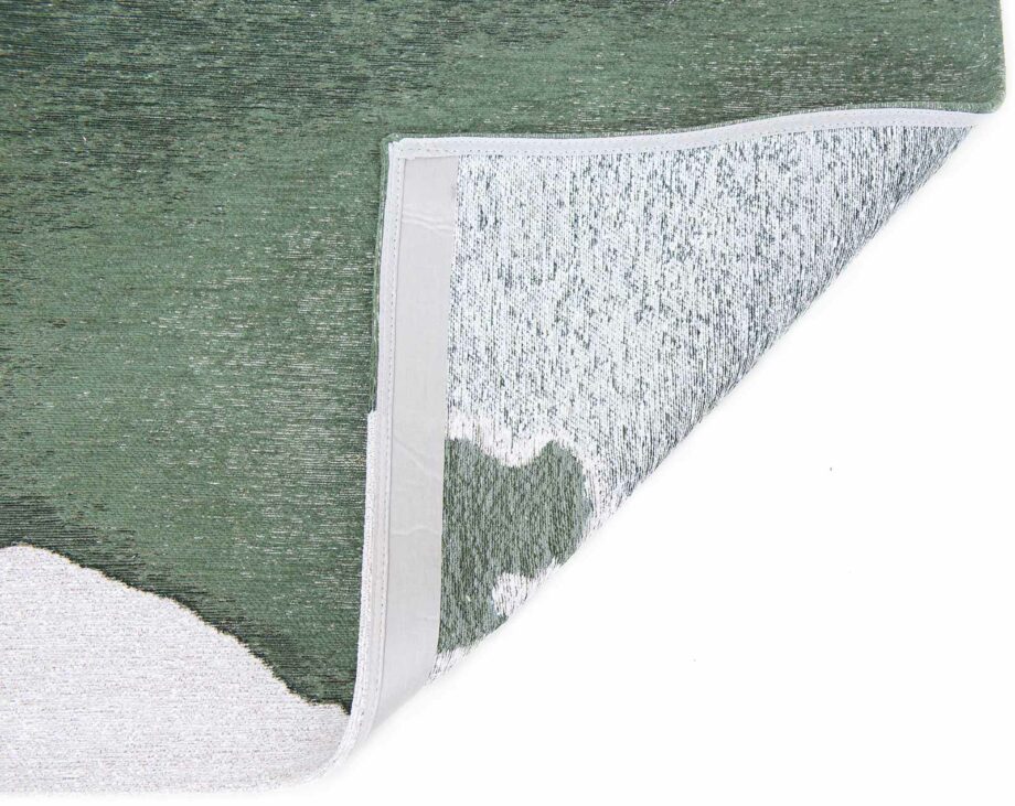 Louis De Poortere tapet Meditation Lagoon 9331 Palm Green back
