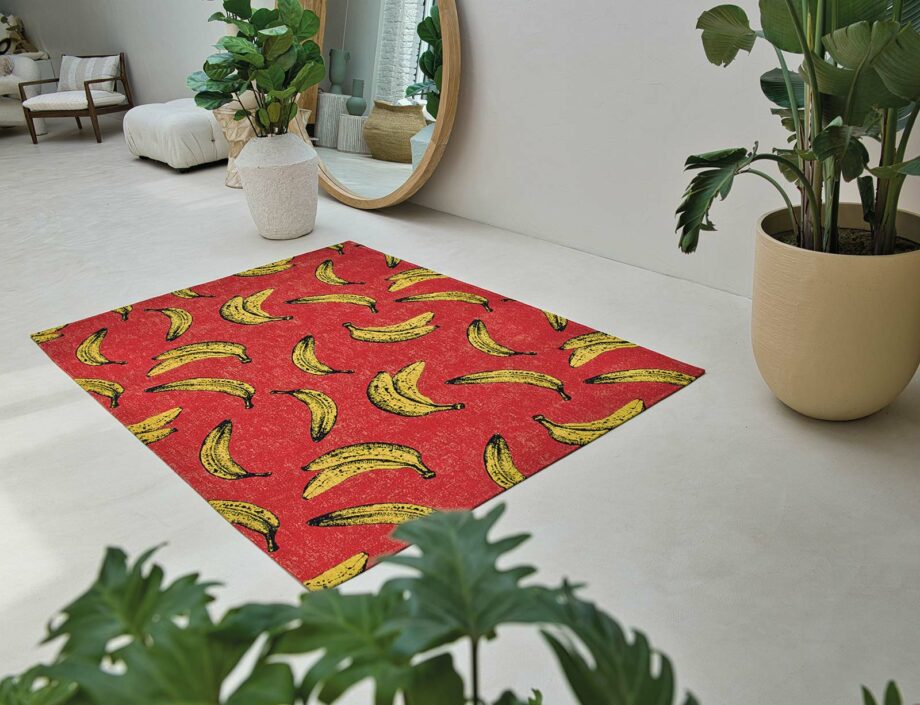 Louis De Poortere tapet Pop 9392 Miami Red interior 1