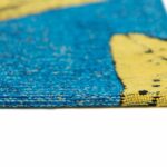 Louis De Poortere tapet Pop 9394 California Blue side