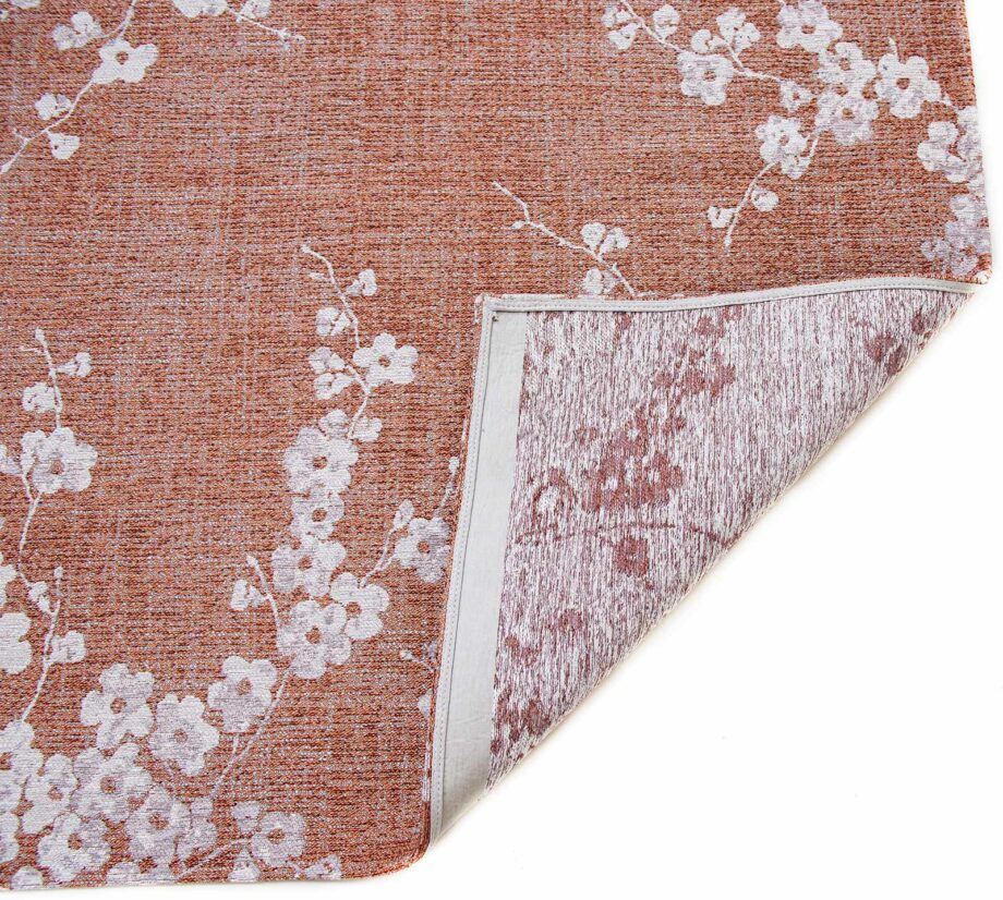 Louis De Poortere tapet Sakura 9371 Copper Pink back