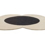 Orla Kiely Flower Spot Ecru Black 158409 D