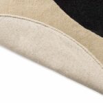 Orla Kiely Flower Spot Ecru Black 158409 F