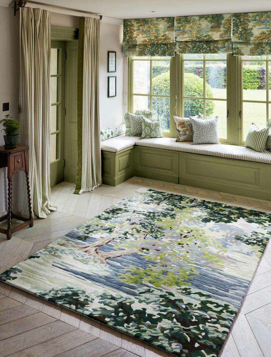 Sanderson Ancient Canopy Forest Green 146708 interior 1