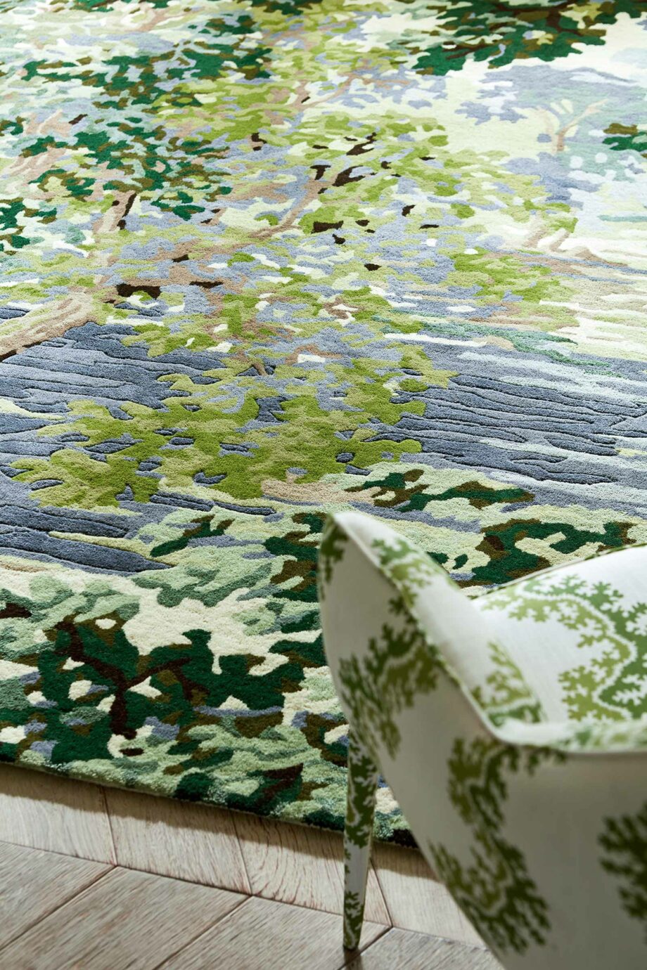 Sanderson Ancient Canopy Forest Green 146708 interior 3