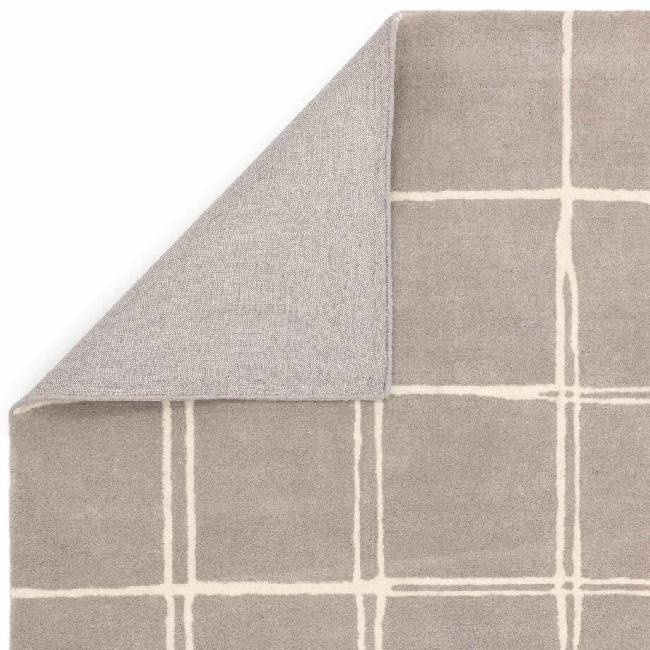 Asiatic tapet Albany Grid Grey 3