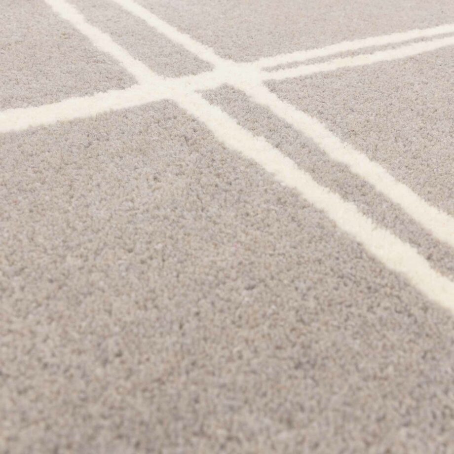 Asiatic tapet Albany Grid Grey 4