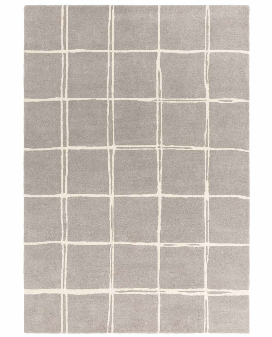 Asiatic tapet Albany Grid Grey