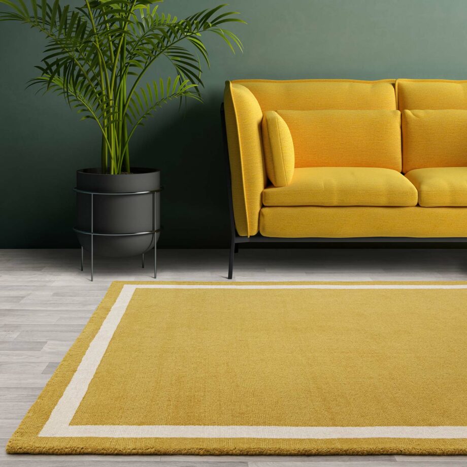 Asiatic tapet Albi Ochre interior new square