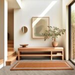 Asiatic tapet Albi Orange runner interior new