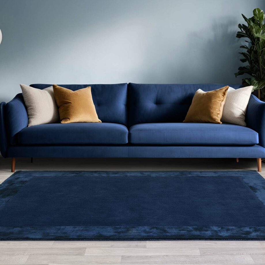 Asiatic tapet Ascot Navy interior