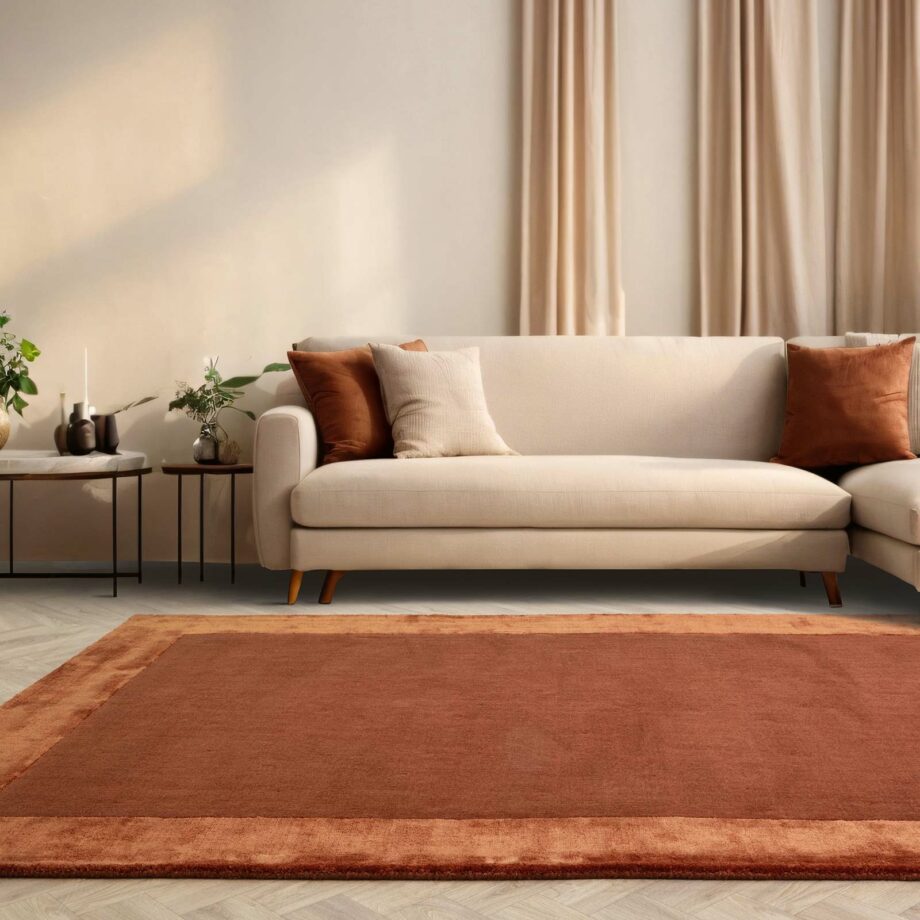 Asiatic tapet Ascot Rust interior