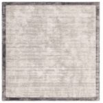 Asiatic tapet Blade Border 08 Silver Grey square