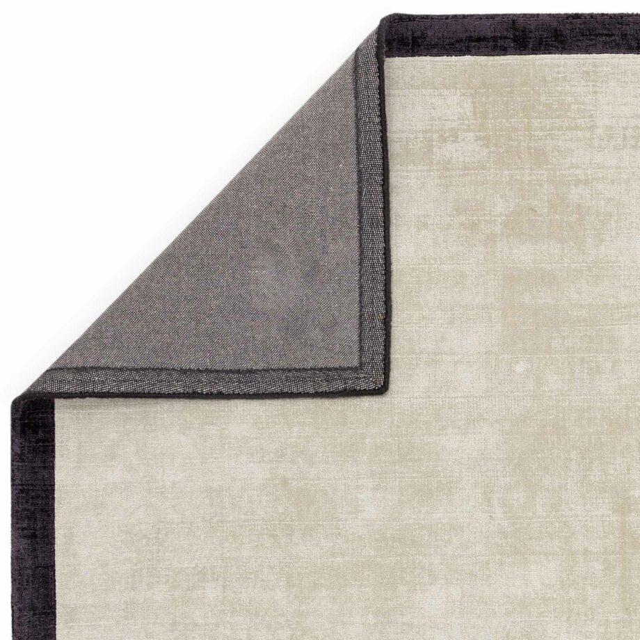 Asiatic tapet Blade Border Putty Charcoal 3