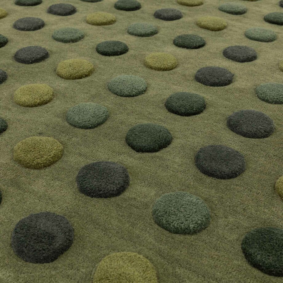 Asiatic tapet Dotty Green 4