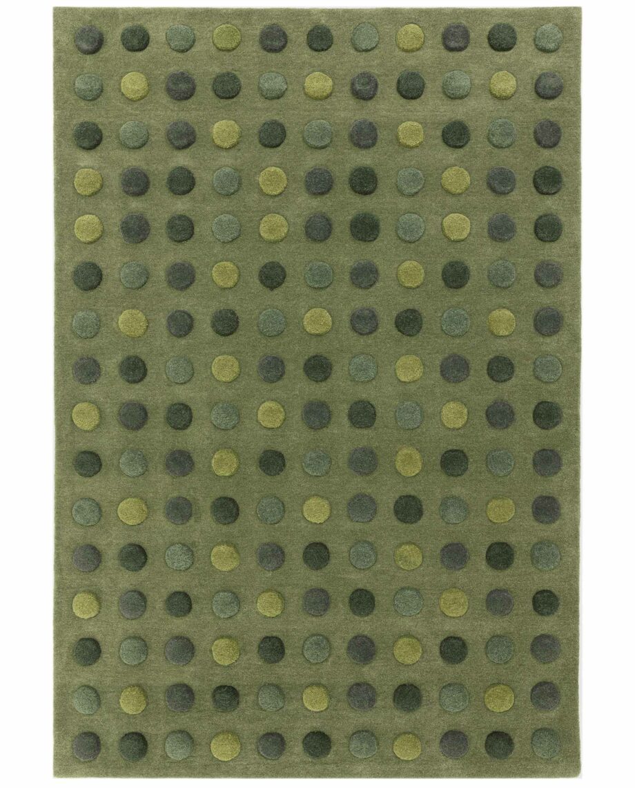 Asiatic tapet Dotty Green